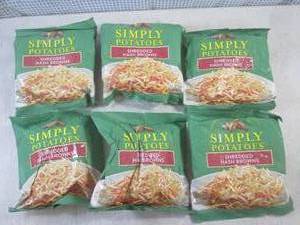 lot 192 image: (FRZ) 6 Frozen Bags of Shredded Has...