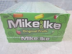 lot 198 image: (B-1) 12 Boxes of Mike and Ike Orig...