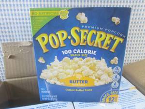 lot 209 image: (C-1) 4 Boxes of Pop-Secret Butter ...