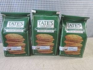 lot 227 image: (B-3) 3 Bags of Tates Bake Shop Co...