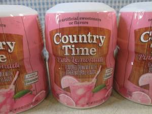 lot 239 image: (B-4) 3 Containers of Country Time ...