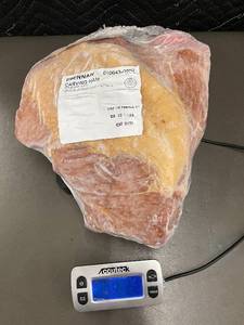 lot 210 image: Brennan Carving Ham 6.13 lbs Frozen