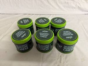 lot 25 image: 6 Mosquito Repellent Candles