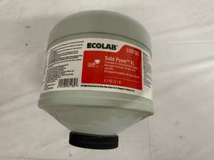 lot 38 image: 9lb Ecolab Solid Power XL Dishwasher Detergent