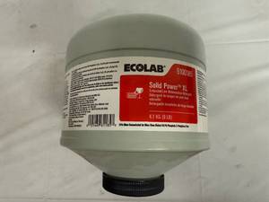 lot 40 image: 9lb Ecolab Solid Power XL Dishwasher Detergent