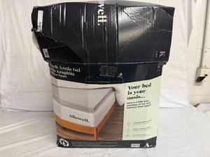 lot 74 image: Allswell 3-Inch Artic Gell Mattress Topper - King