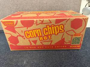lot 106 image: 24 Bags of Diana Hot Corn Chips