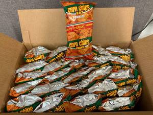 lot 105 image: 24 Bags of Diana Hot Corn Chips