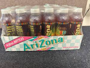 lot 108 image: 24 Bottles of Arizona Red Tea