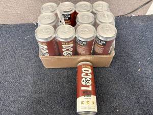 lot 125 image: 12 Cans of Loco Mocha Libre Flavored Latte