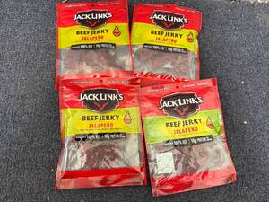 lot 176 image: 8 Bags of Jack Links Jalapeno Jerky