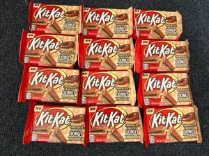 lot 180 image: 12 Bars of Kit Kat Chocolate Donut Flavored