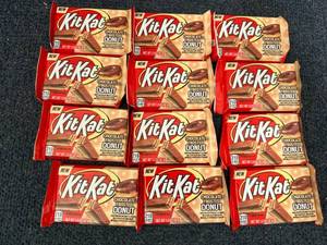 lot 181 image: 12 Bars of Kit Kat Chocolate Donut Flavored