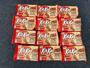 lot 183 image: 12 Bars of Kit Kat Chocolate Donut Flavored