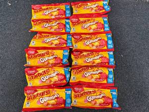lot 190 image: 12 Bags of Starburst Gummies