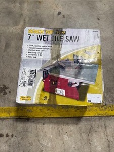 lot 2 image: BENCHTOP 35HP 7 WET TILE SAW