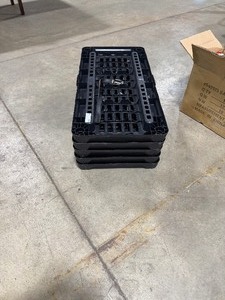 lot 14 image: PLASTIC SHELVING UNIT 4 SHELVES