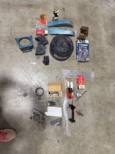 lot 166 image: 1955 FORD PARTS