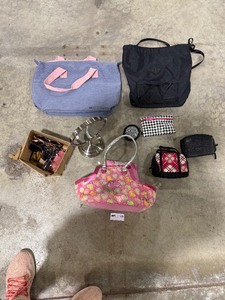lot 179 image: SUNGLASSES, BAGS, & WALLETS