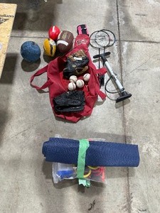 lot 55 image: SPORTING GOODS LOT