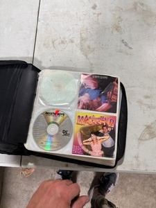 lot 82 image: CD CASE FULL OF CDS