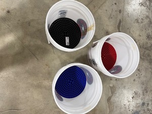 lot 104 image: QTY 3- CHEMICAL GUYS CAR DETAILING BUCKETS