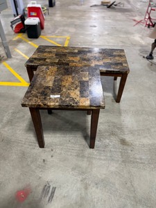 lot 340 image: COFFEE TABLE & END TABLE