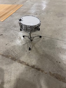 lot 343 image: TAMA DRUM WITH STAND