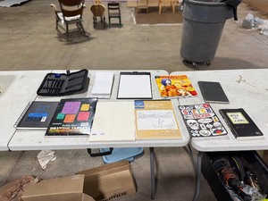 lot 349 image: ARTIST LOT (SKETCH PADS)
