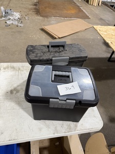 lot 369 image: 2 PORTABLE FILE KEEPERS