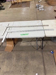 lot 396 image: 2 JOHNSON DRYWALL T SQUARES