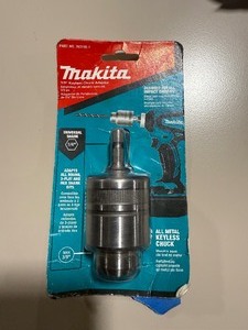 lot 399 image: MAKITA 38 KEYLESS CHUCK ADAPTER UNIVERSAL SHANK 14