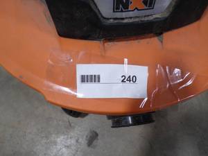 lot 240 image: RIGID CORDLESS SHOP VAC WHOSE MODEL 090180 TOOL ONLY LIKE NEW