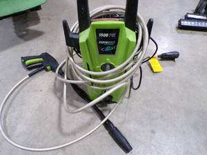 lot 244 image: EARTHWISE 1500 PSI ELECTRIC PREASURE WASSHER