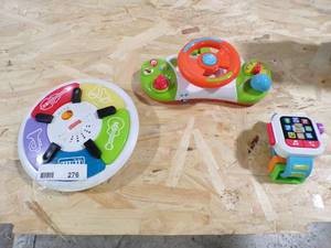 lot 276 image: INTERACTIVE FISHER PRICE TOYS