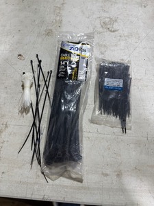 lot 407 image: VARIETY OF ZIP TIES