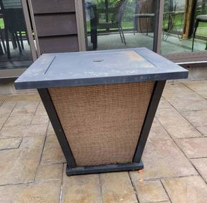 lot 30 image: Patio Propane Gas Fire Pit