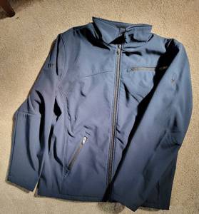 lot 40 image: Mens Navy Blue Spyder Fall Jacket  XXL, Epson Logo