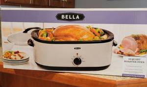 lot 116 image: Bella 18 Quart Roaster Oven