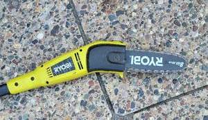 lot 62 image: Ryobi 8 inch Electric Branch Saw