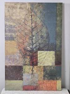 lot 125 image: Contemporary Fine Art  Print - Richard Ivy  - Water Leaf