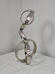 lot 7 image: Modern  Metal  Fine Art  Sculpture - Rings