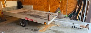 lot 3 image: Triton Lite 4 - 8 Utility Trailer