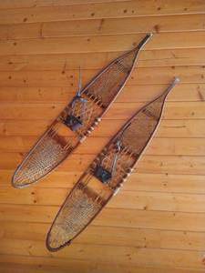 lot 30 image: Antique Snocraft Snowshoes