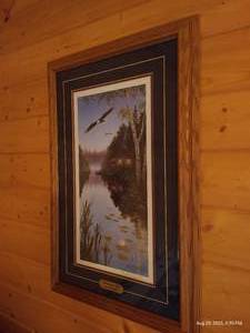 lot 155 image: Signed Art Print - Serenity III By Mark Daehlin
