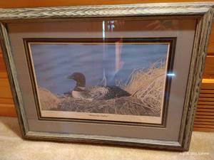 lot 183 image: Signed Art Print - Minnesota Native