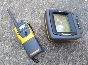 lot 222 image: Humminbird Fish Finder & Marine Band Radio