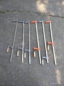 lot 280 image: (6) Metal Clamps