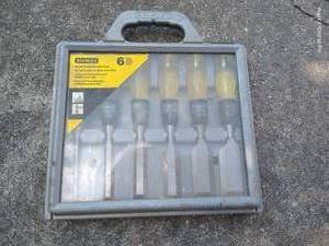lot 288 image: Stanley 6-Piece Wood Chisel Set