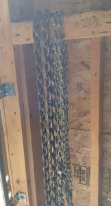 lot 311 image: (2) Chains - (1) Heavy Tow Chain & (1) Light Tow Chain